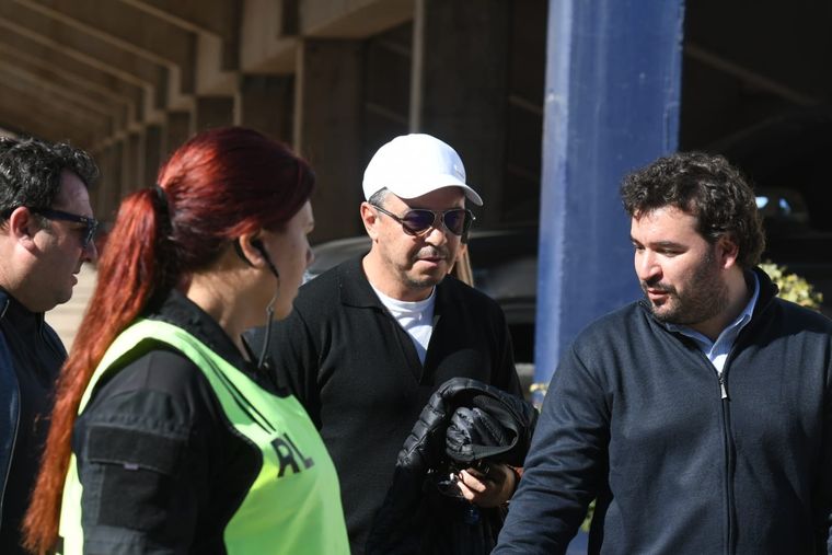 El Muñeco está visitó Mendoza para ver a su hijo Nahuel Foto: Alfredo Ponce / MDZ