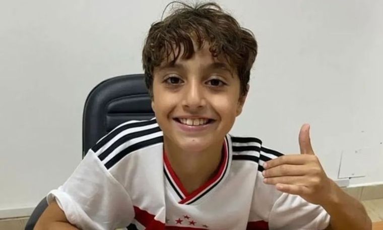 El Lionel Messi de San Pablo firmó contrato. Foto: Prensa San Pablo