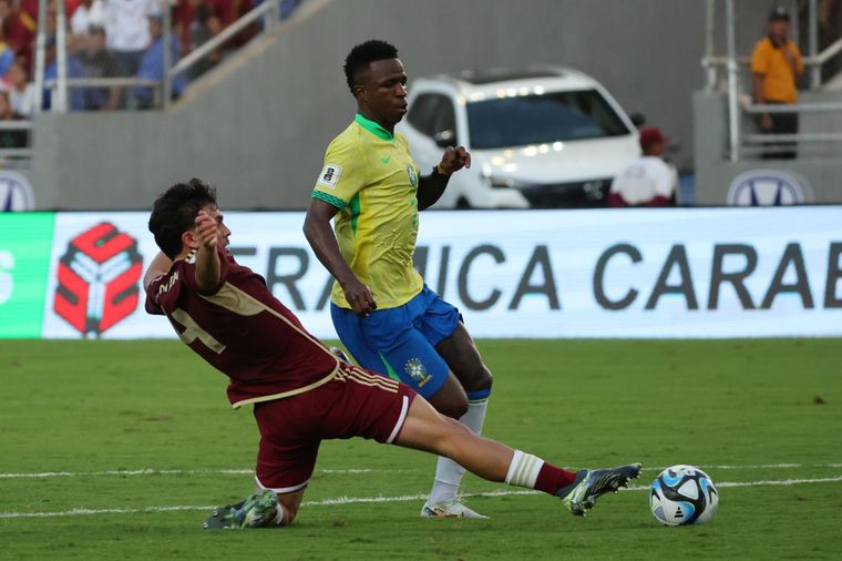 Vinicius no gravitó en Brasil. Foto: EFE