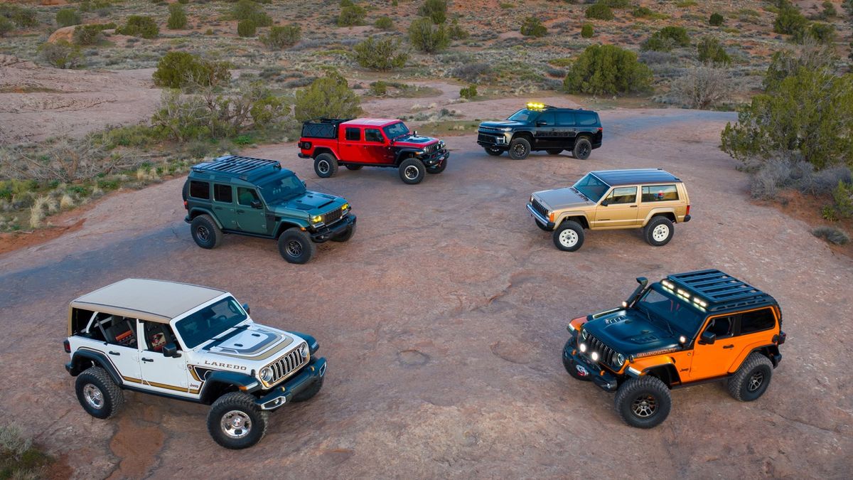 Easter Jeep Safari 2026: Jeep presenta sus nuevos prototipos 4x4 en Moab