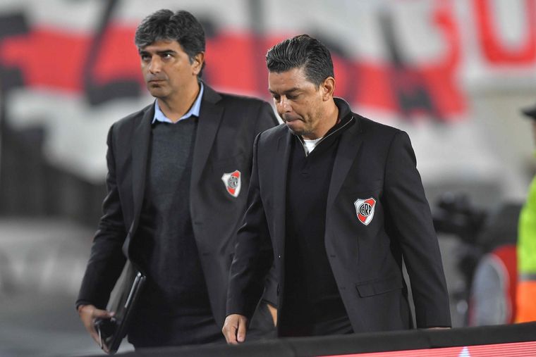 Gallardo fue autocrítico y sincero tras la derrota. Foto: Télam