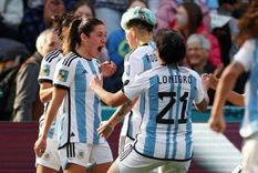 Emoción La Selección femenina nacional festejó un empate frente a Sudáfrica. Foto: Instagram TV Pública Emoción La Selección femenina nacional festejó un empate frente a Sudáfrica. Foto: Instagram TV Pública