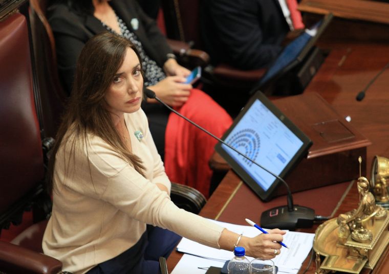La vicepresidenta Victoria Villarruel. Foto: Noticias Argentinas