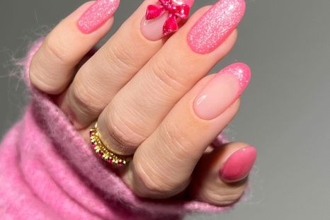 ¡Elige el estilo coquette en tus uñas! Foto: Byrdie