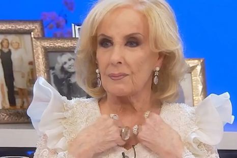 La diva volvió recargada. Foto: Captura de video/ El Trece. La diva volvió recargada. Foto: Captura de video/ El Trece.