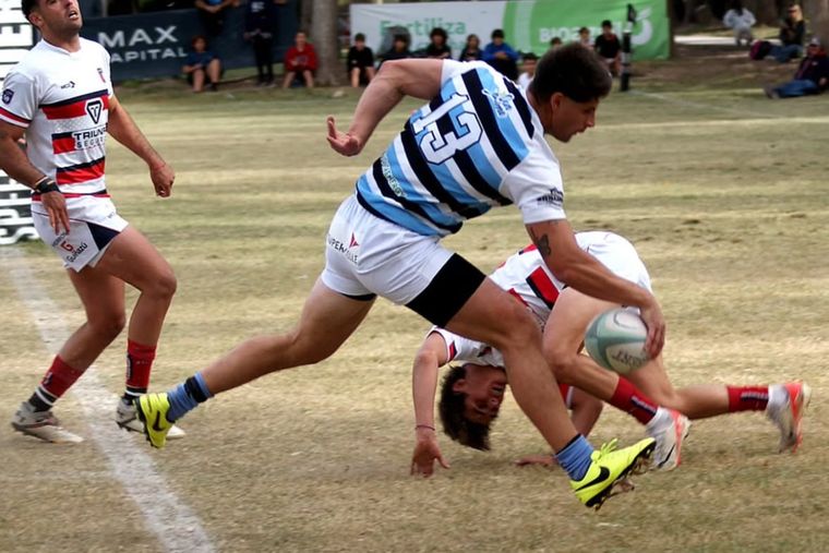 Se disputaron cuatro partidos apasionantes de la segunda fecha del Top 10 Cuyano. Foto: Rugby de Cuyo