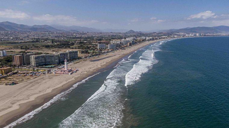 La Serena es una de las playas más extensas de Chile