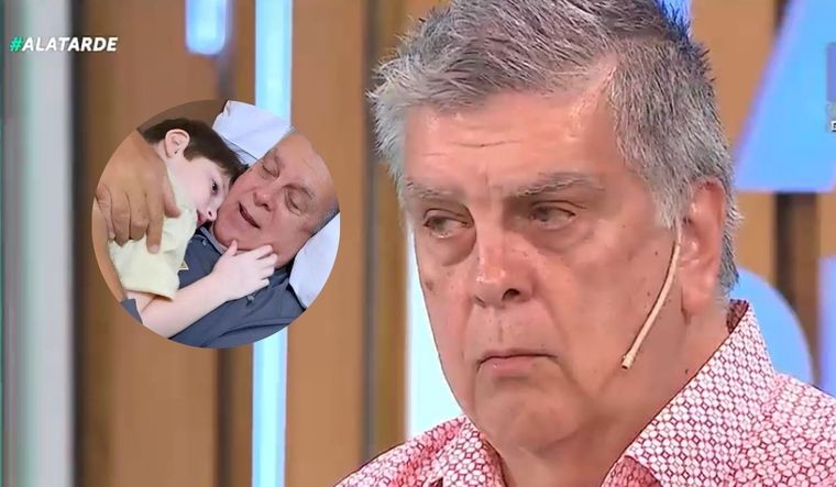 El doloroso momento que pasa Luis Ventura por la internación de su hijo. Foto: Foto: Captura de pantalla /Youtube América TV