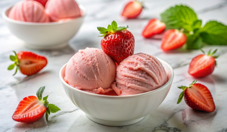 Receta de helado de fresa: disfruta del sabor natural Foto: Shutterstock