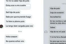 Mensajes de acoso que se reciben a través de las redes sociales Mensajes de acoso que se reciben a través de las redes sociales