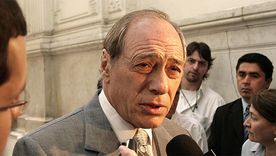 Eugenio Zaffaroni, ex juez de la Corte Suprema de Justicia de la Nación. 