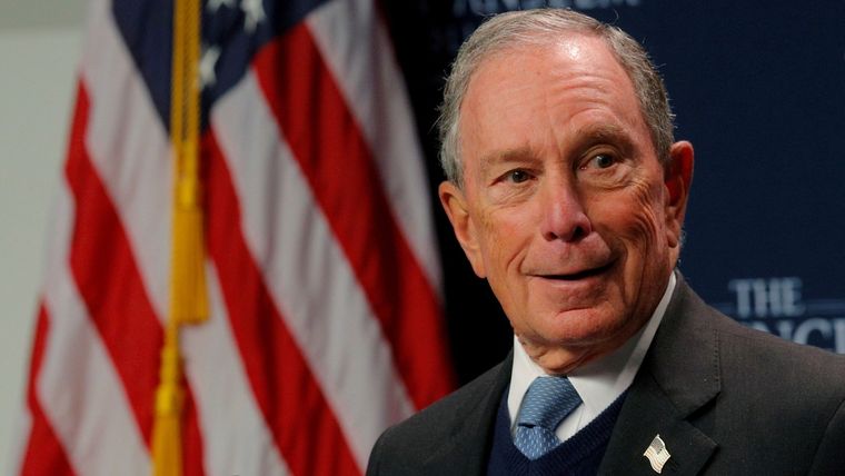 Michael Bloomberg, Manchester (Nuevo Hampshire, EE.UU.), el 29 de enero de 2019.