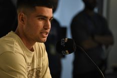Carlos Alcaraz, distendido y bien predispuesto en su primera conferencia de prensa en Buenos Aires Foto: Juan Mateo Aberastain Zubimendi / MDZ