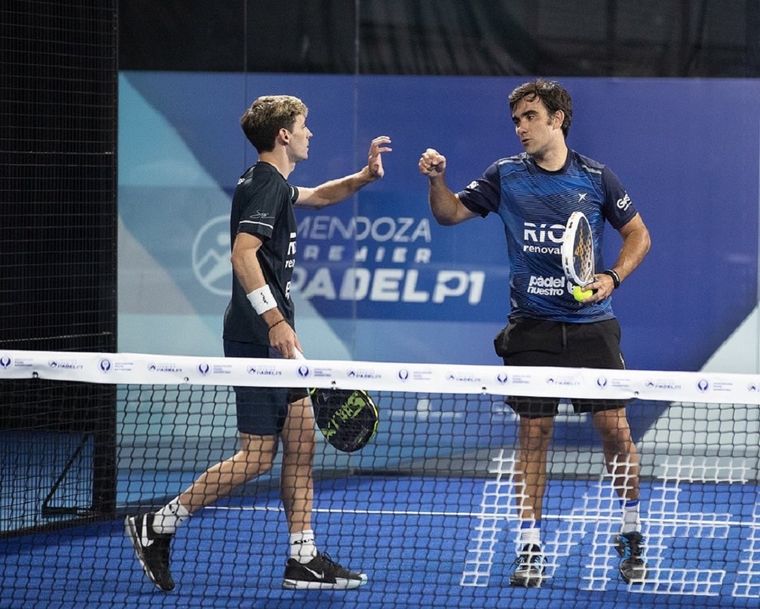 Stupaczuk y Lima pasaron a la semifinal tras un durísimo partido. Foto: Twitter (@PremierPadel)