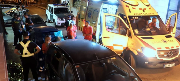 El despliegue de las fuerzas tras el homicidio en Mallorca Foto: Gentileza