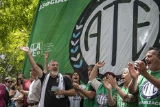 El sindicato Asociación Trabajadores del Estado (ATE) que lidera Rodolfo Aguiar.