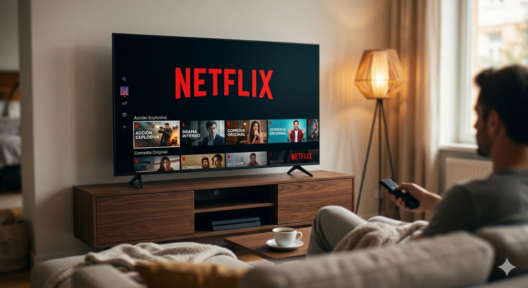 Una serie para maratonear. Fuente: IA Gemini.