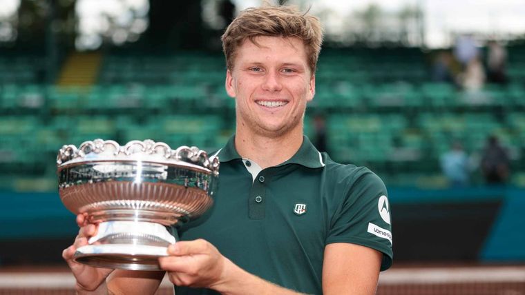 Jenson Brooksby y el primer título de su carrera a nivel ATP. Foto: ATP Tour