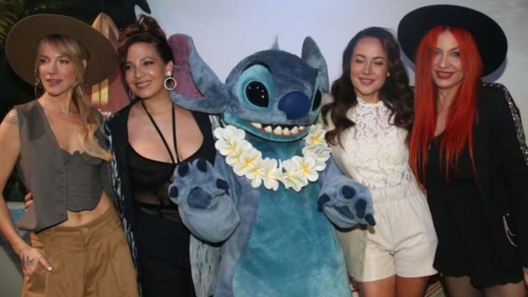 Bandana en el Avant Premiere de Lilo & Stitch. Foto: Prensa Ciudad Magazine
