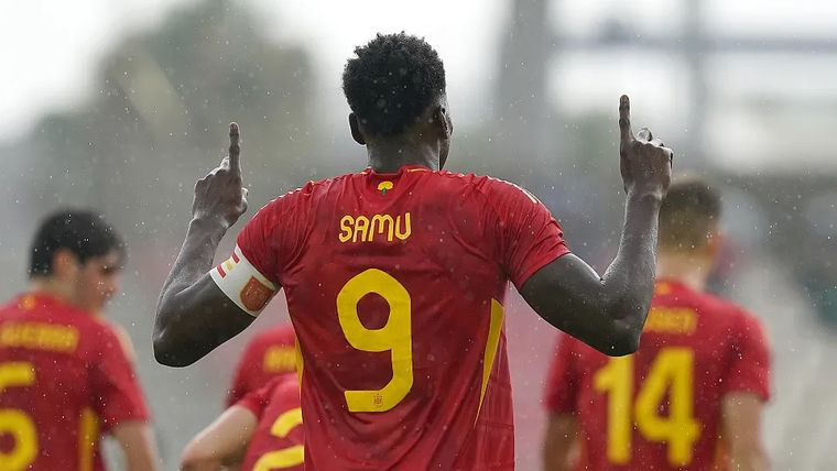 Samuel Omorodion Aghehowa, más conocido como Samu, delantero del Porto, se perderá el Mundial por una grave lesion. Samuel Omorodion Aghehowa, más conocido como Samu, delantero del Porto, se perderá el Mundial por una grave lesion. 