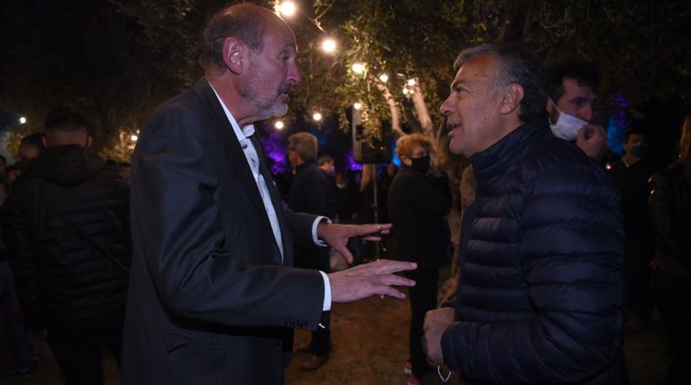 Rodolfo Vargas Arizu y Alfredo Cornejo Foto: Prensa Cambia Mendoza