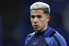 Enzo Fernández se lamentó por la derrota de River. Foto: EFE