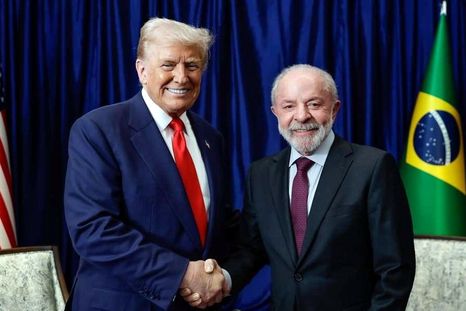 Aire para Brasil: hay buena relación entre Donald Trump y Luiz Inácio Lula da Silva. Foto Dpa
