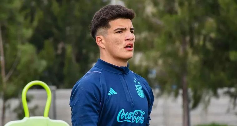 Jeremías Florentín, el arquero de Argentina. Foto: Instagram