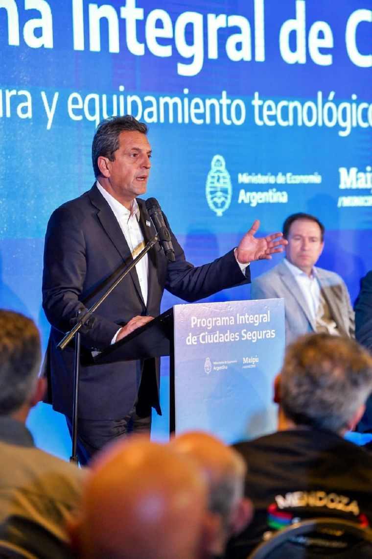 El candidato a presidente Sergio Massa Foto: @SergioMassa