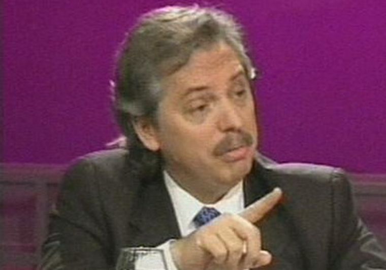 El ex jefe de gabinete, Alberto Fernández.