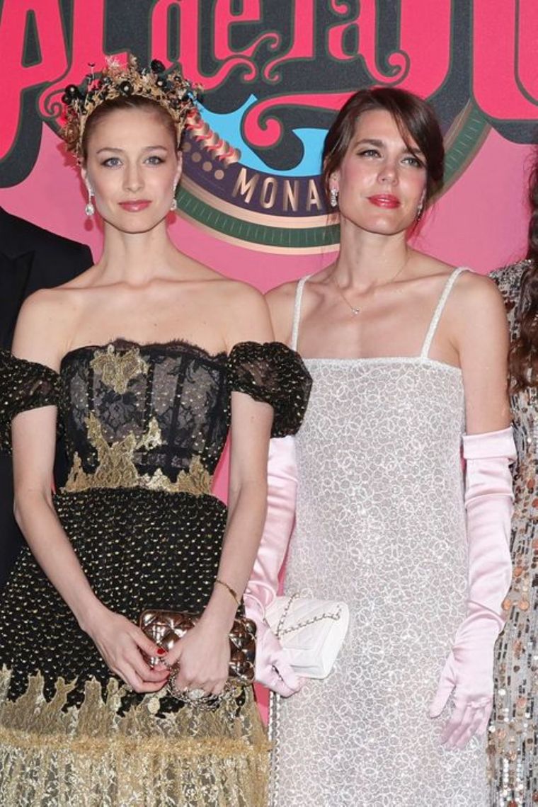 Las más elegantes del Baile de la Rosa 2023: ¿Carlota Casiraghi o Beatrice Borromeo? Foto: Elle