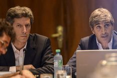 Decisión. Santiago Bausili y Luis Caputo se volcaron por Juan Troncoso para el BICE. Foto: NA