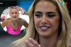 Furia se alegró con la eliminación de Sabrina Cortez este domingo. Foto: Captura de pantalla Youtube Gran Hermano Argentina/ Captura de pantalla Youtube Gran Hermano Argentina.