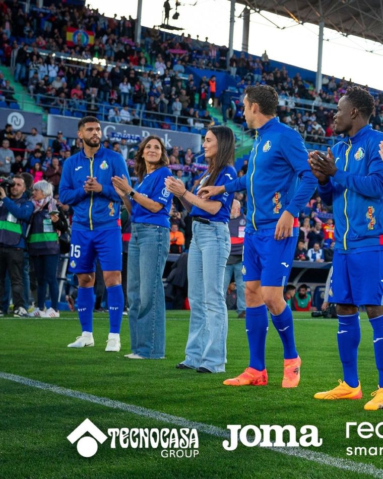 El GEtafe en un hermoso homenaje a las madres. Foto: Archivo