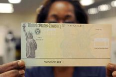 Cheques estímulo en Estados Unidos (imagen ilustrativa). Foto: As Usa