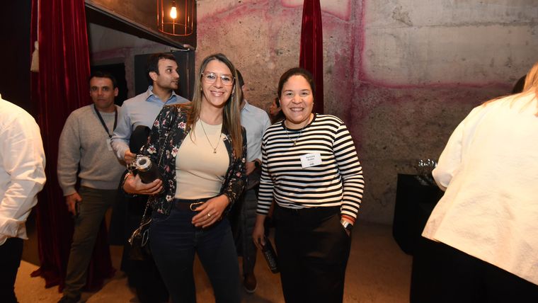 Cecilia Carrizo Restagno y Romina Rolón.