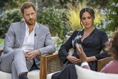 La entrevista de Oprah Winfrey con el duque y la duquesa de Sussex se emitió este domingo en EE.UU. Foto: HARPO PRODUCTIONS - JOE PUGLIESE