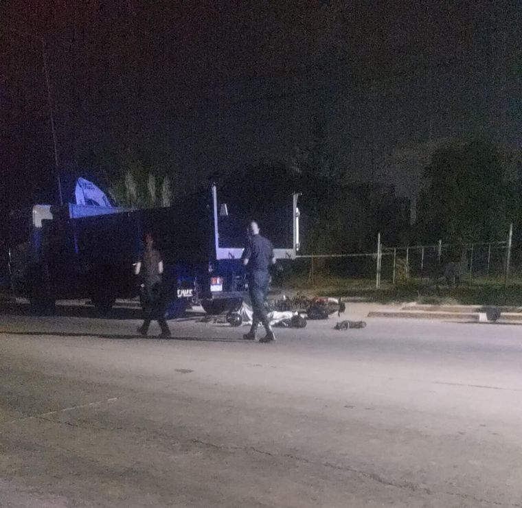 La víctima fatal es un joven de 18 años Foto: Ministerio de Seguridad de Mendoza