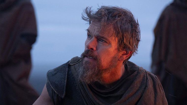 Matt Damon protagoniza "La Odisea" de Christopher Nolan.