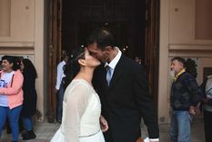 Reina y Daniel el día de su casamiento Foto: Gentileza