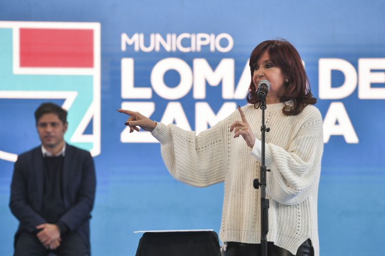 La vicepresidenta aceptó el trato con el FMI. Foto: Agencia Télam