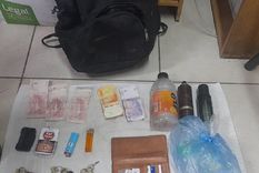 Parte de los objetos robados por los acusados en Las Heras Foto: Ministerio de Seguridad Parte de los objetos robados por los acusados en Las Heras Foto: Ministerio de Seguridad