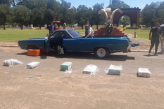 hallan 128 kilos de marihuana en un coche funebre