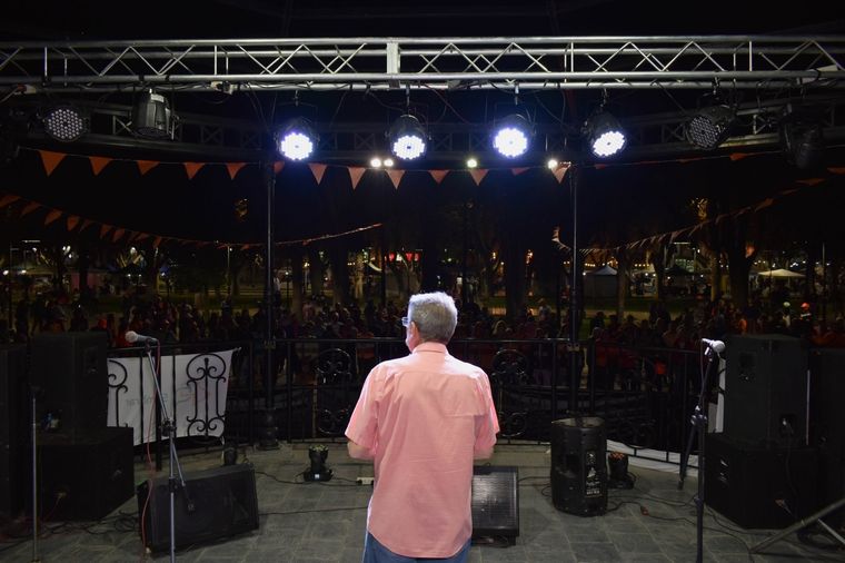 El intendente de Rivadavia, Ricardo Mansur