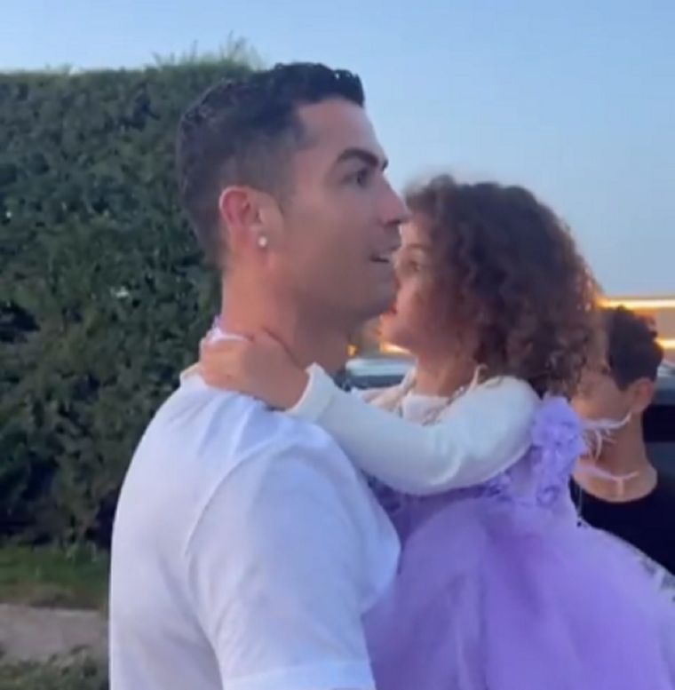 La cara de sorpresa de CR7