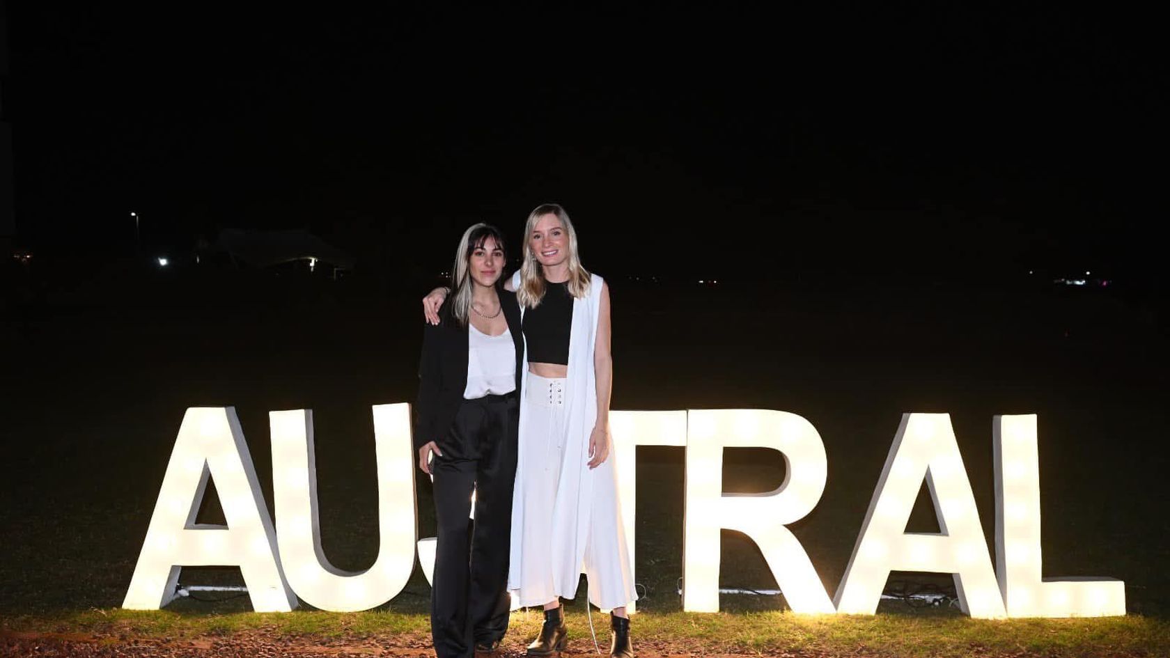 “Tati” Leclercq junto a Delfina Lanusse.&nbsp;