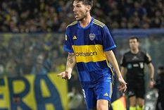 Martegani tuvo el último miércoles en la Bombonera su debut con la camiseta de Boca. Foto: @agusmartegani