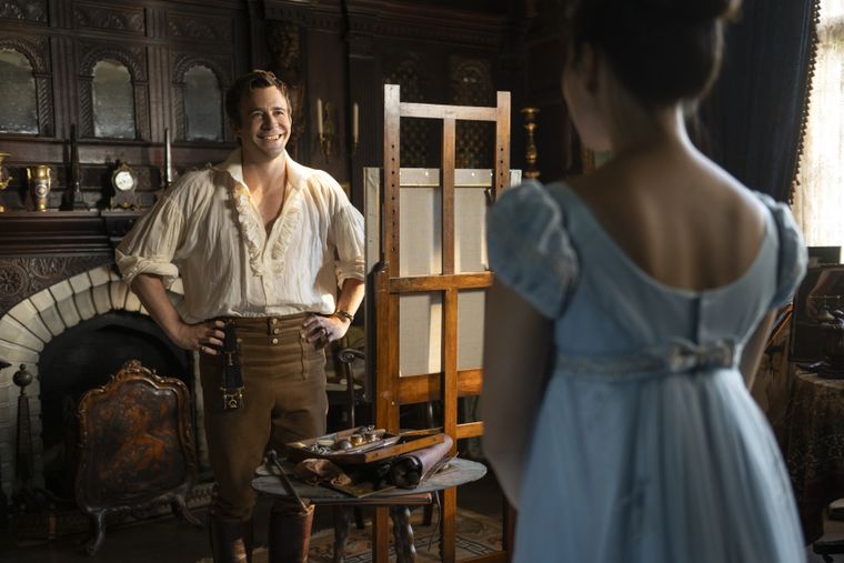 Luke Thompson interpreta a Benedict Bridgerton en la temporada 4. Luke Thompson interpreta a Benedict Bridgerton en la temporada 4. 