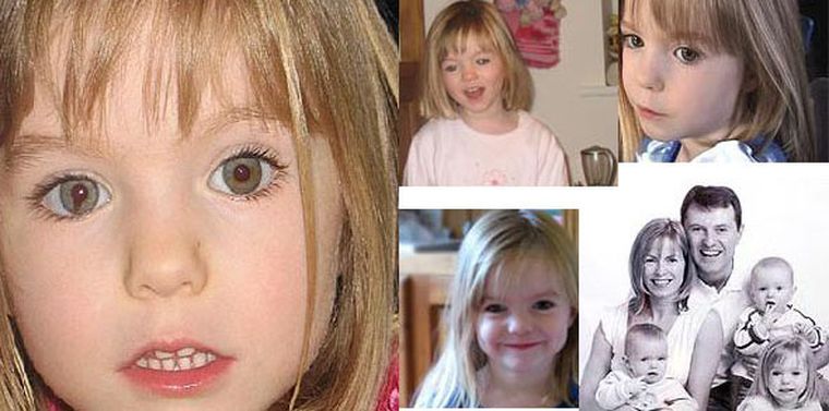 La niña que conmueve al mundo. Foto: findmadeleine.com