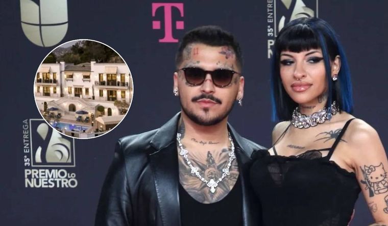Christian Nodal y su novia Cazzu decidieron instalarse en Argentina para transitar el embarazo.